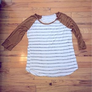 3/4 sleeve top from Maurices